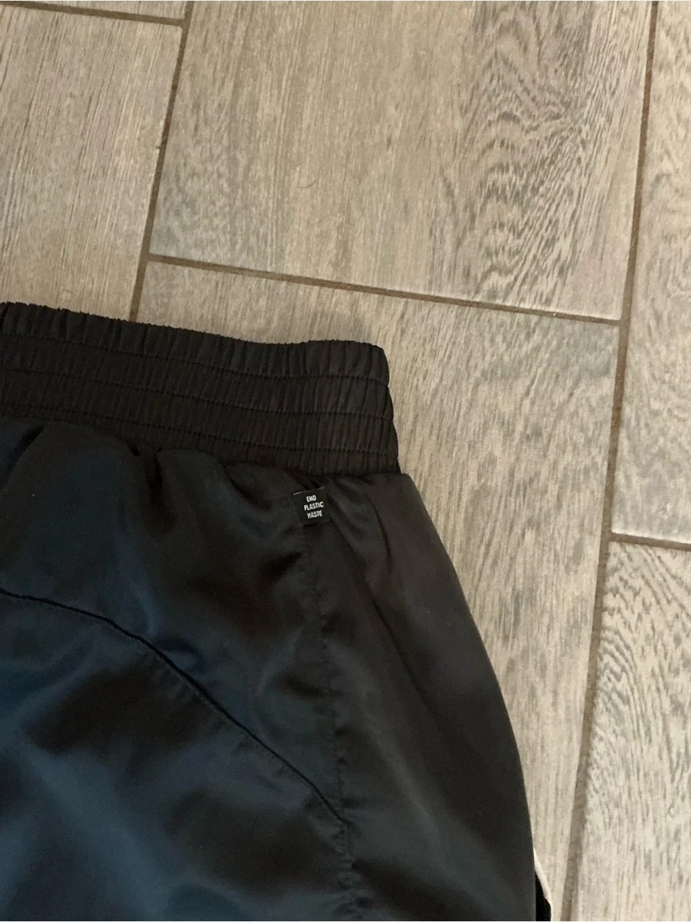 Adidas Black Multicolor Patchwork Track Pants #C09 - Picture 7 of 8